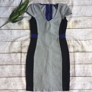 French Connection Tri-color Pencil Dress